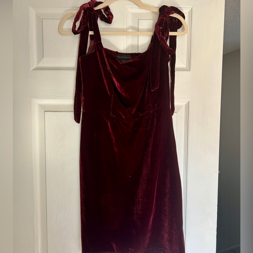 House of Harlow 1960 Velvet Mini Dress | Size XS